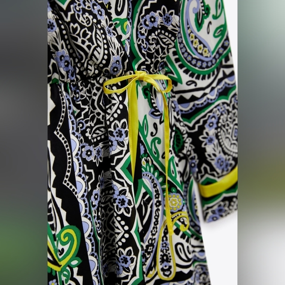 PRINTED MINI DRESS - Picture 3 of 7